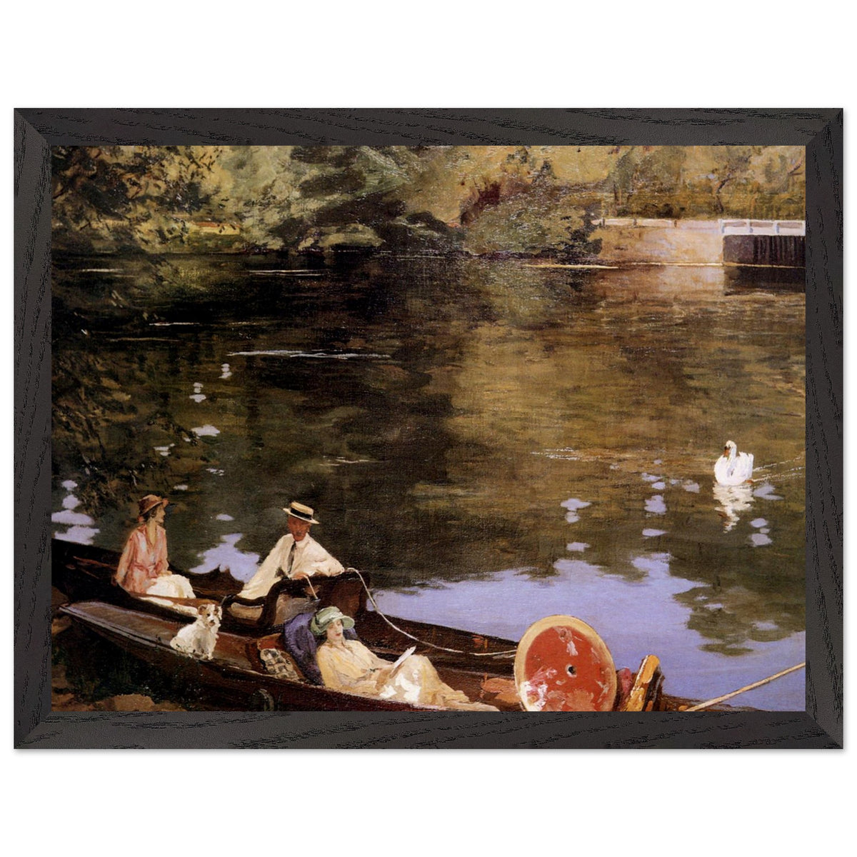 Sutton Courtenay (1917) – Sir John Lavery (view 2)