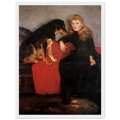 Miss Eva Fulton (1886) – Sir John Lavery (view 7)