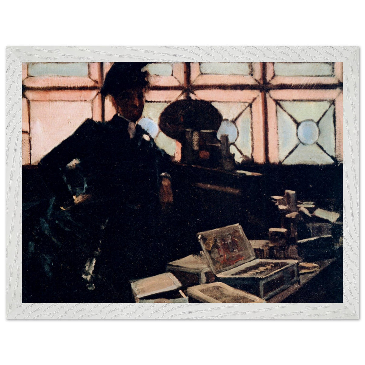 The Cigar Seller at the Glasgow International Exhibition (1888) – Sir John Lavery Print (view 7)