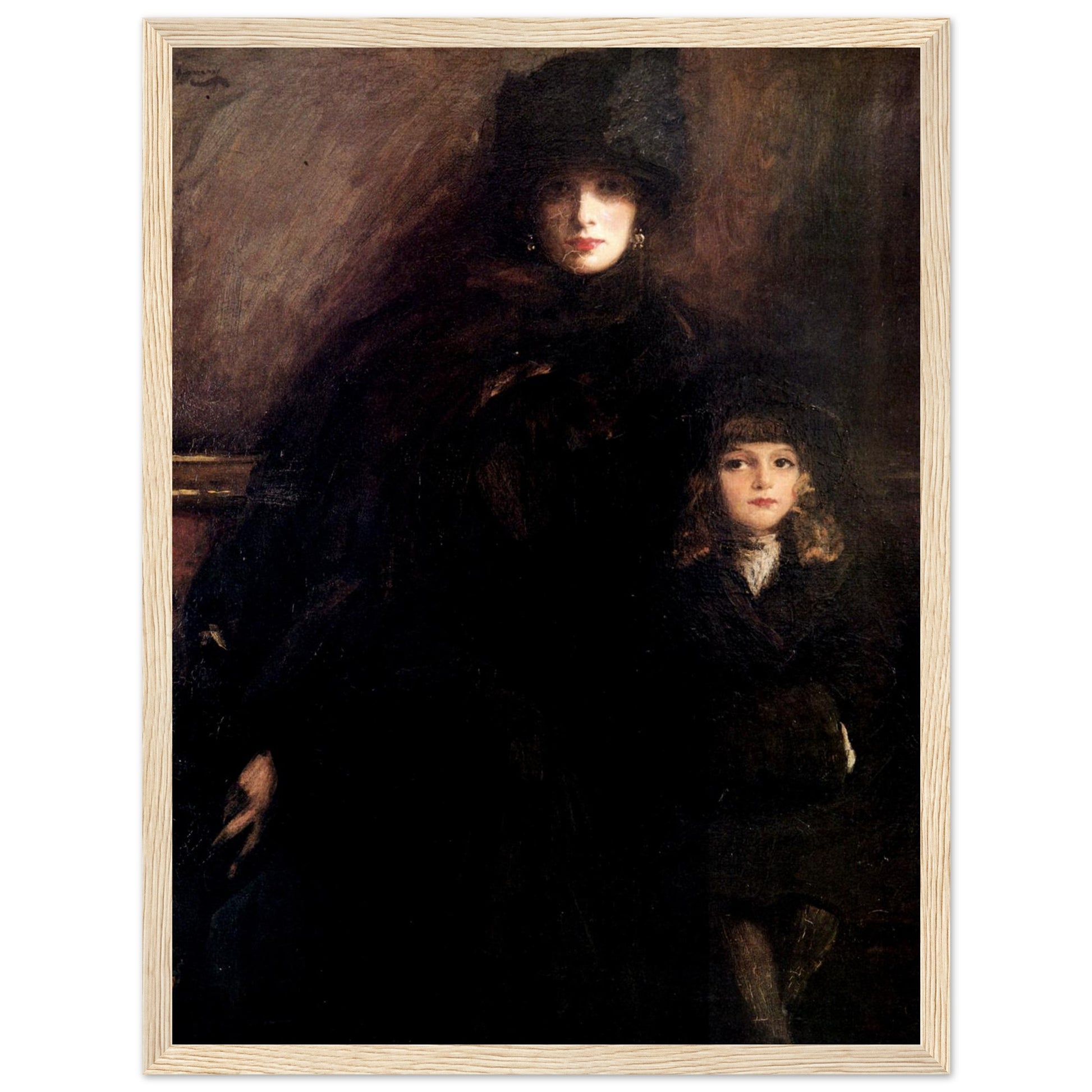 Mrs Lavery and Alice (c.1910) – Sir John Lavery (view 4)