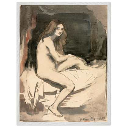 Seated Female Figure – William Orpen Art Print (view 12)