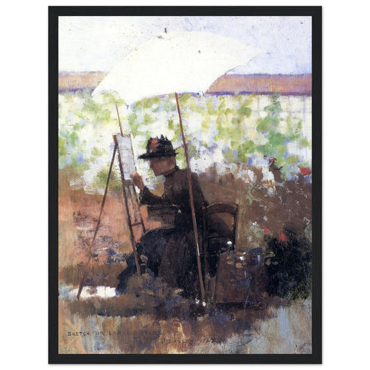 Sketch for 'A Pupil of Mine' (1883) – Sir John Lavery
