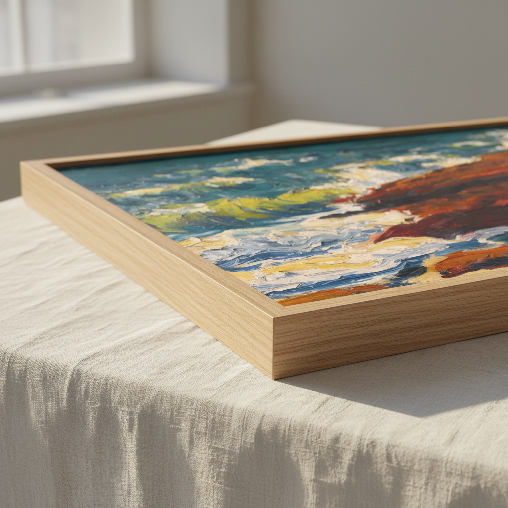 Seascape by Irish Artist Roderic O'Conor Art Print (view 3)