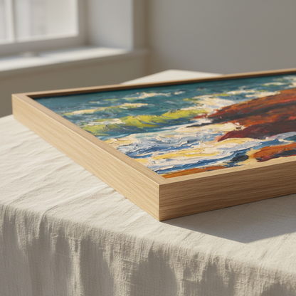 Seascape by Irish Artist Roderic O'Conor Art Print (view 3)