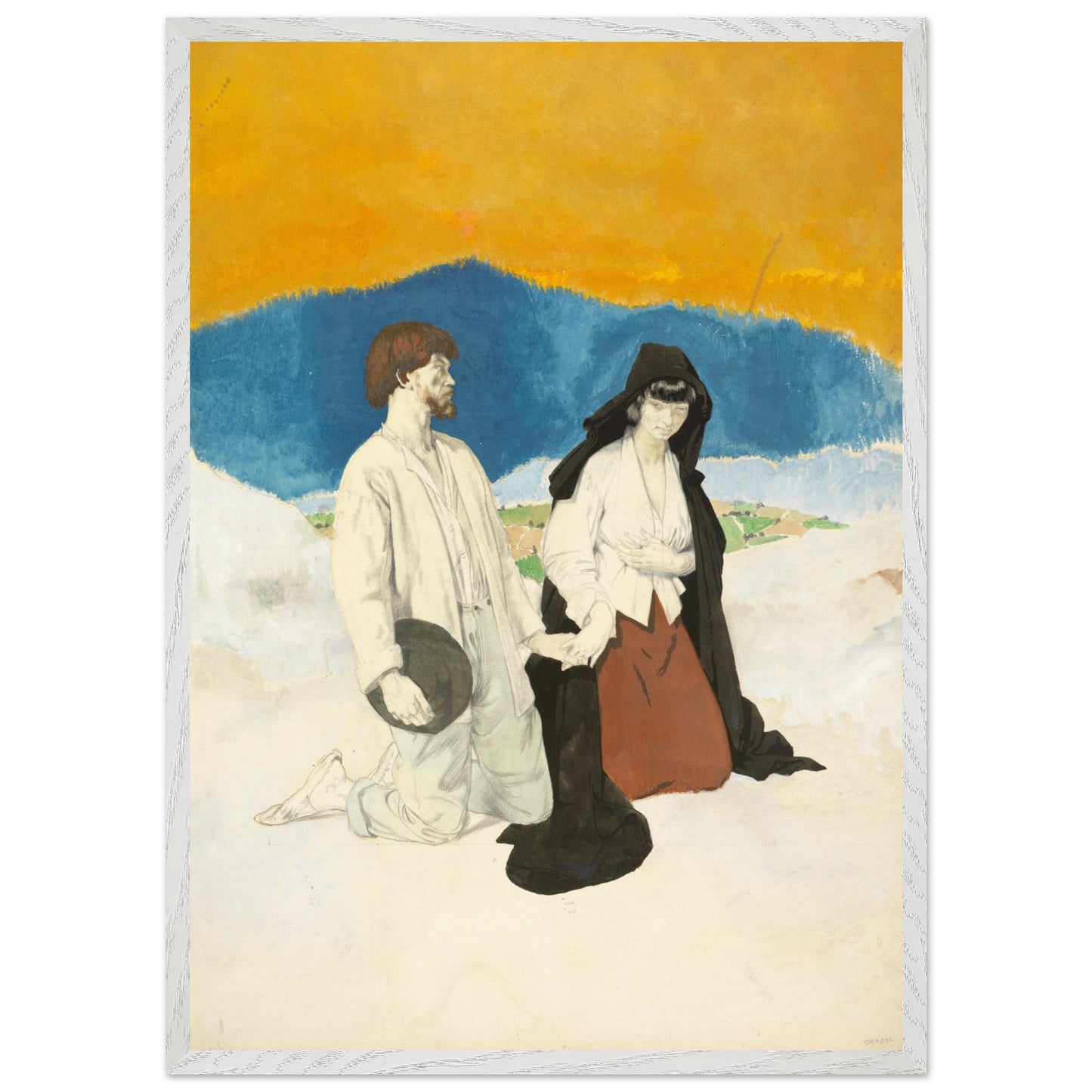 Study for The Western Wedding by William Orpen Art Print (view 17)