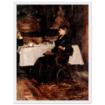Mrs Adam at Dinner (1890) – Sir John Lavery (view 7)