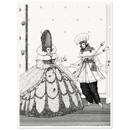 The Sleeping Beauty – Harry Clarke Art Print (view 13)