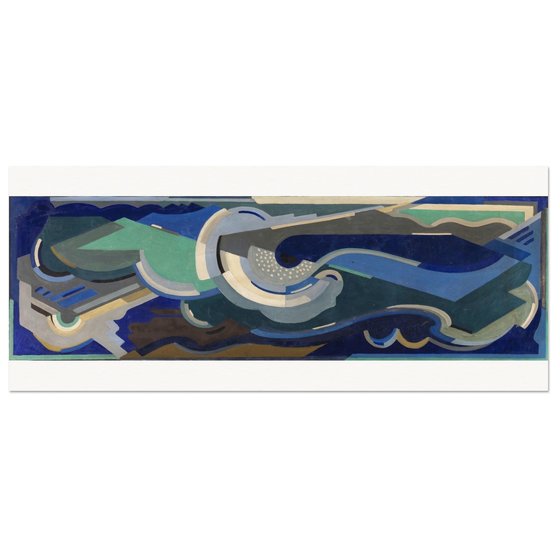 Sea Rhythm (1932) by Mainie Jellett — Irish Modernist Abstract Art Print