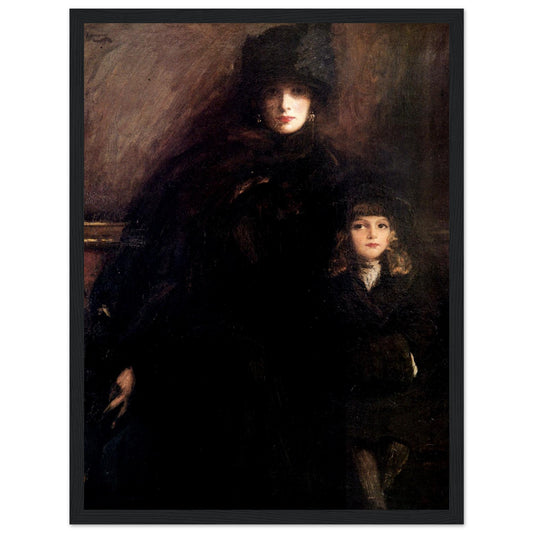 Mrs Lavery and Alice (c.1910) – Sir John Lavery