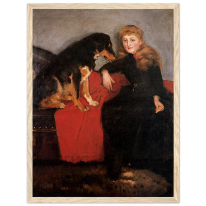 Miss Eva Fulton (1886) – Sir John Lavery (view 4)
