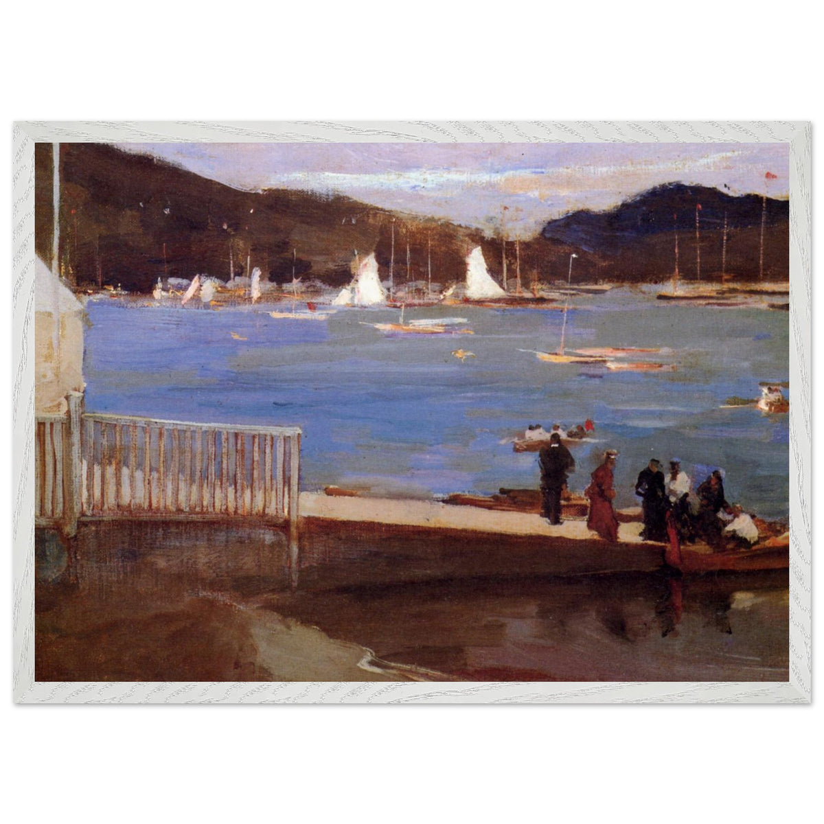 Sailing Boats on the Clyde, Hunter's Quay (1890) – Sir John Lavery Print