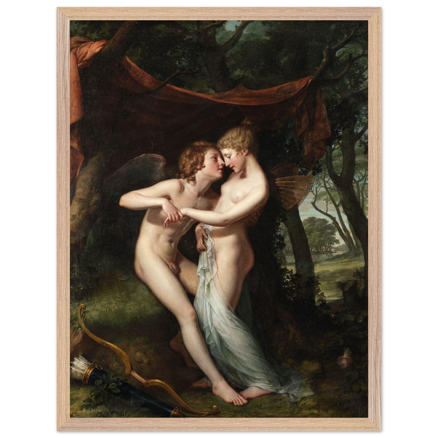 Cupid and Psyche – Hugh Douglas Hamilton Print (view 7)