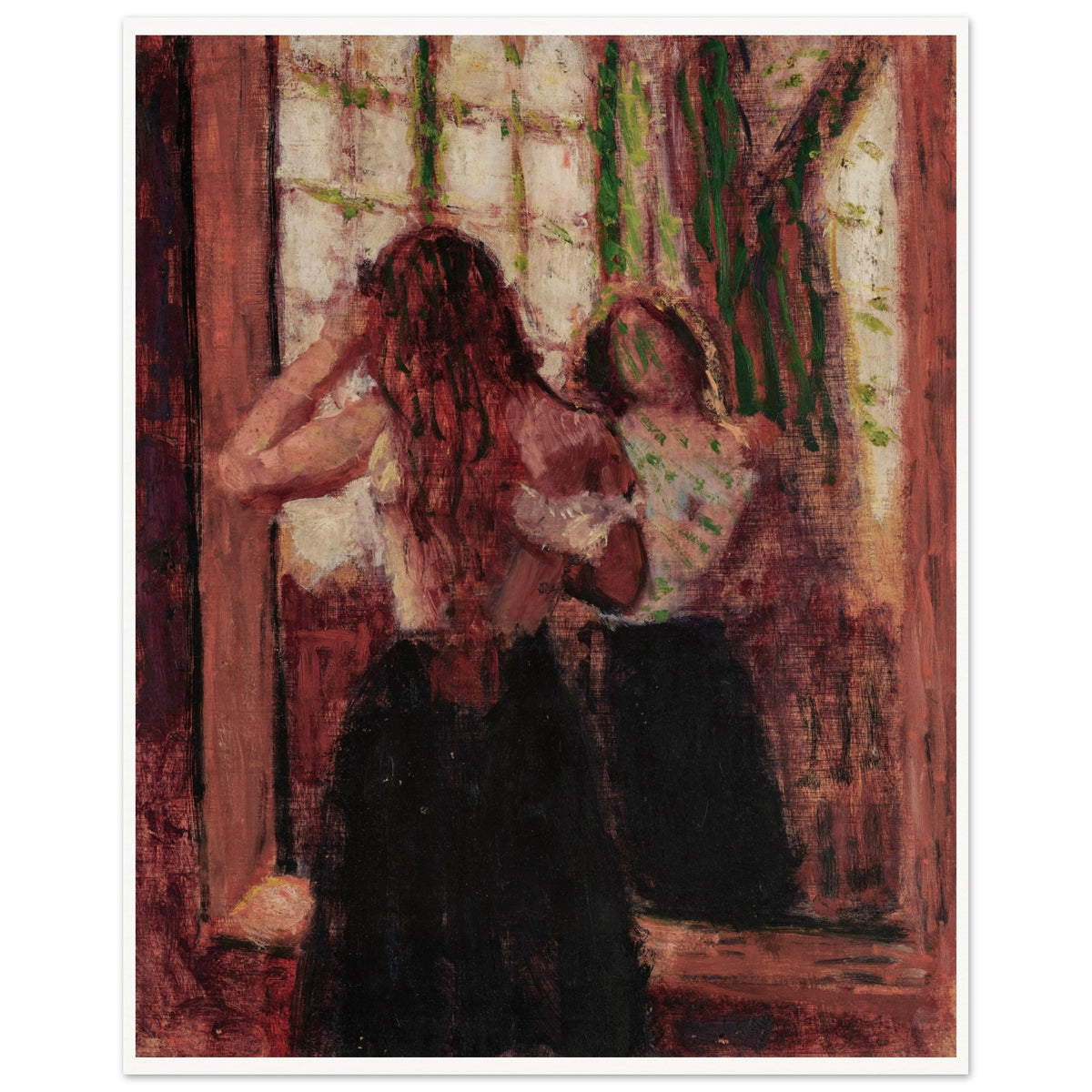 Girl Arranging Her Hair – Roderic O'Conor (view 9)