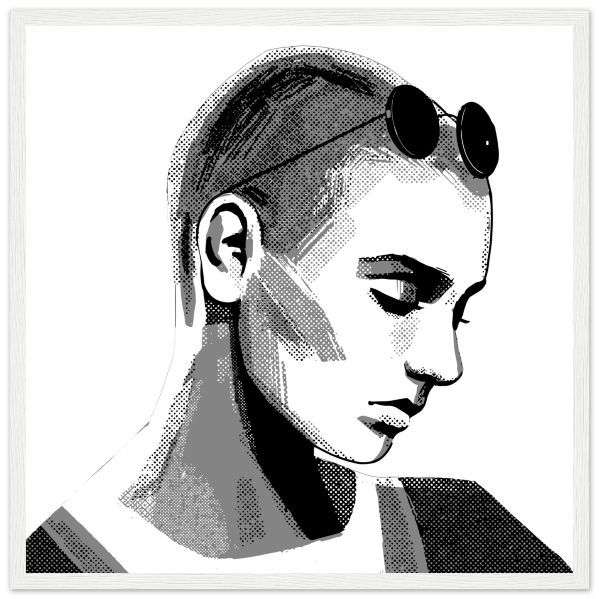 Sinéad O’Connor – Iconic Irish Portrait Art Print (Gallery Edition) – view 10 | Buy Irish Art