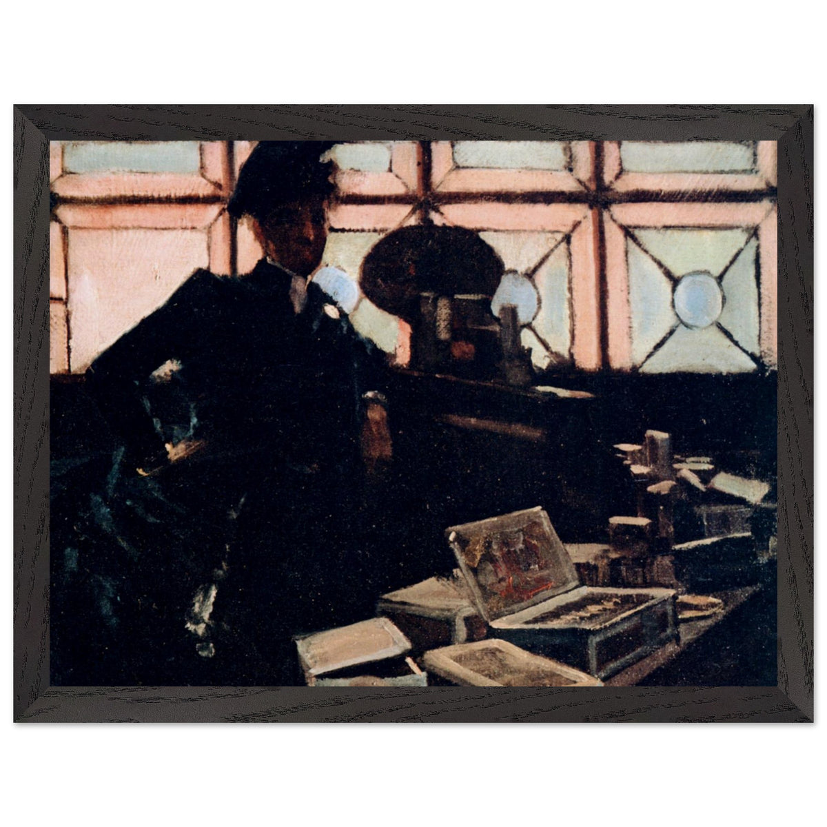 The Cigar Seller at the Glasgow International Exhibition (1888) – Sir John Lavery Print (view 2)
