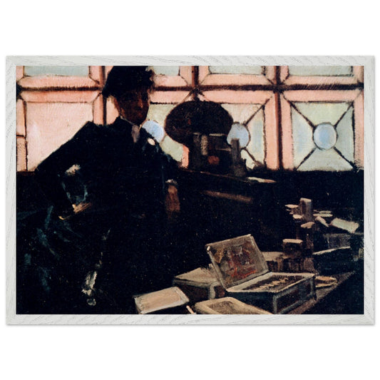 The Cigar Seller at the Glasgow International Exhibition (1888) – Sir John Lavery Print