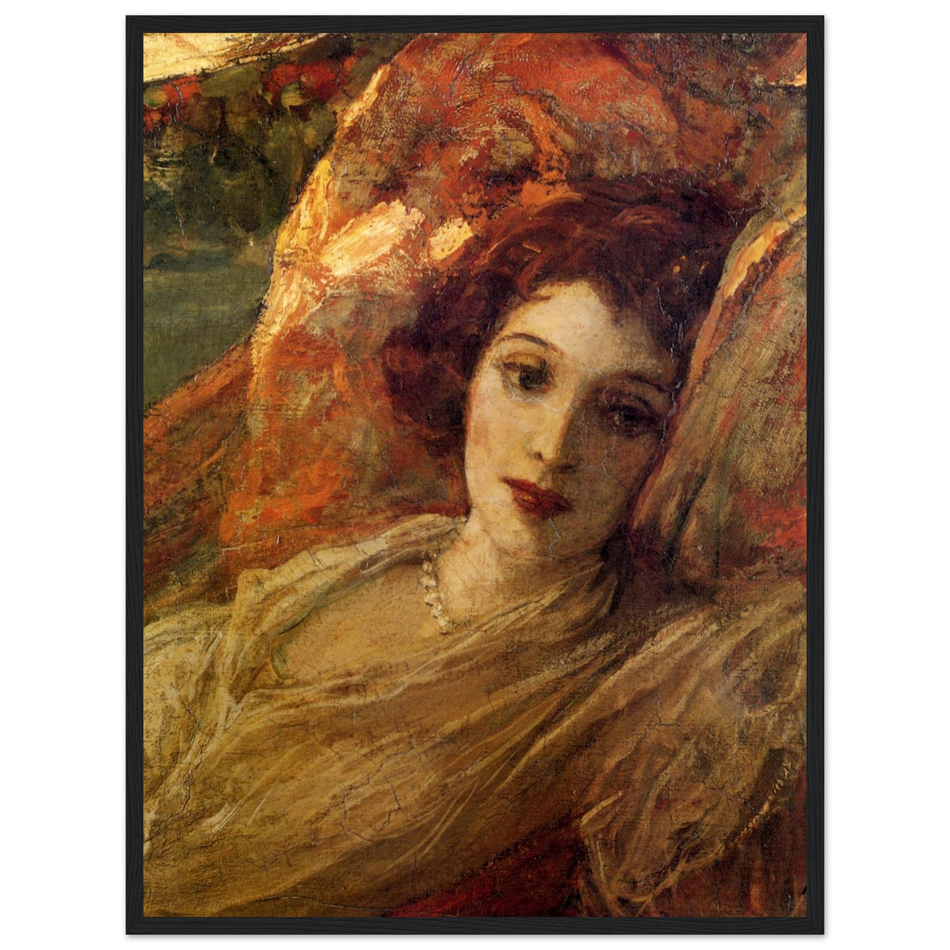 Hazel in the Red Hammock (c.1923) – Sir John Lavery (view 8)