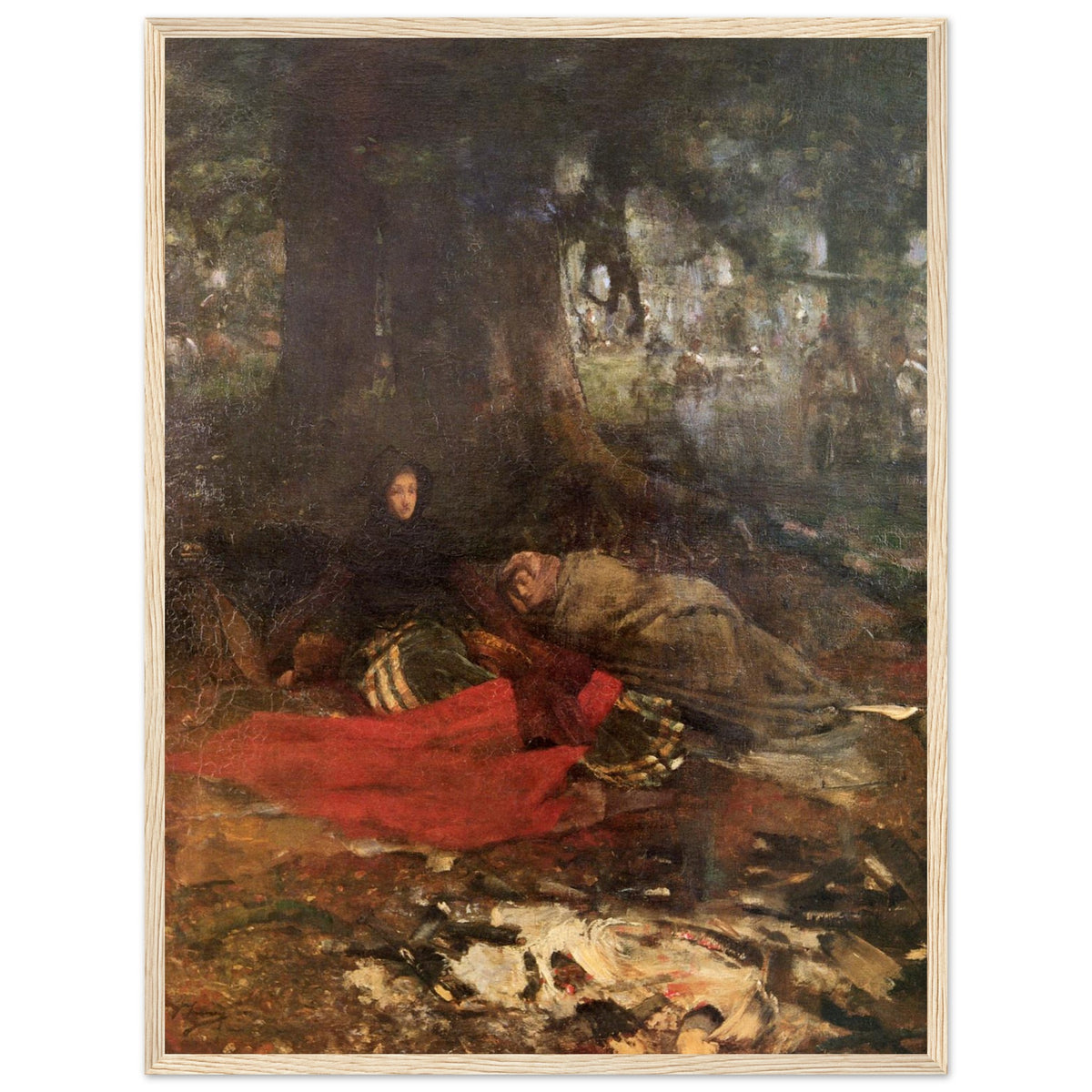 Dawn after the Battle of Langside (1887) – Sir John Lavery (view 3)