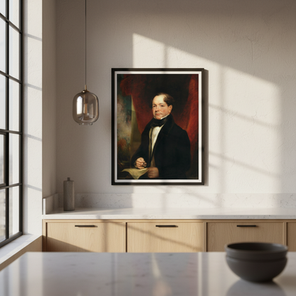 Portrait of Thomas Moore (1835) – G.F. Mulvany (view 4)