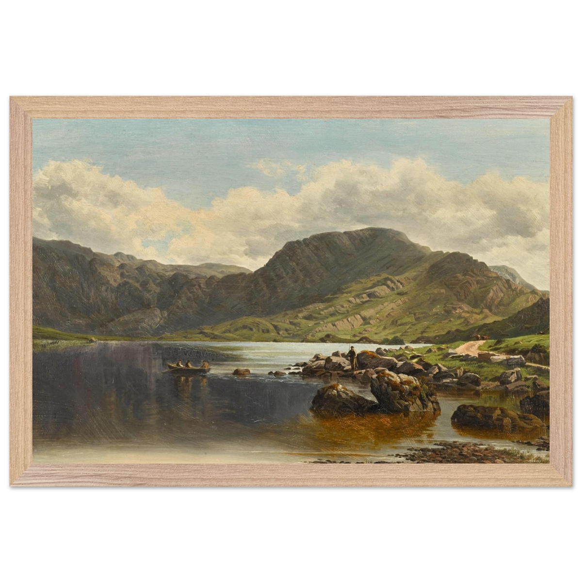 Cloon Lake, Glencar, Co. Kerry Irish Art Print (view 9)