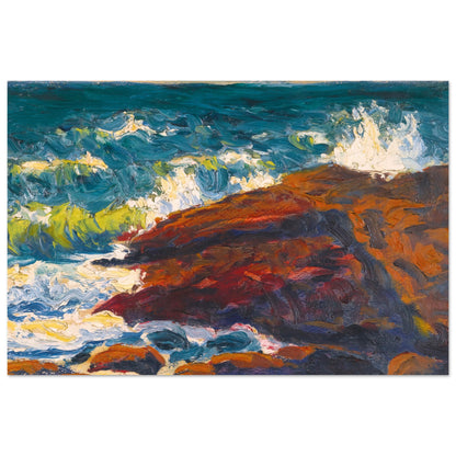 Seascape by Irish Artist Roderic O'Conor Art Print (view 17)