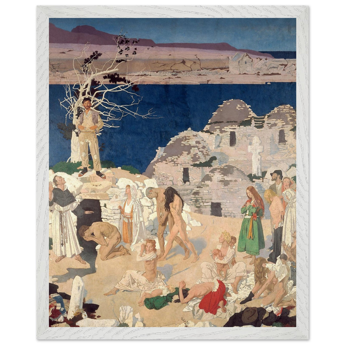 The Holy Well by Irish Artist William Orpen Art Print (view 10)