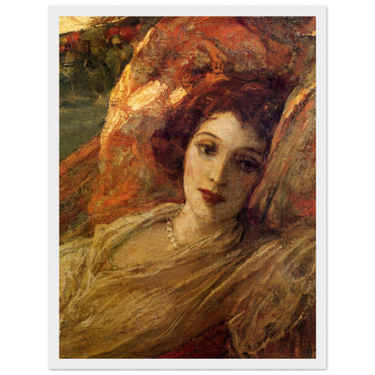 Hazel in the Red Hammock (c.1923) – Sir John Lavery (view 7)