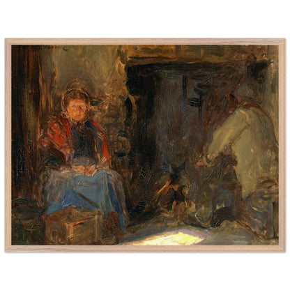 A Galway Cottage - Art Print by Irish Artist  Walter Frederick Osborne – view 15 | Buy Irish Art