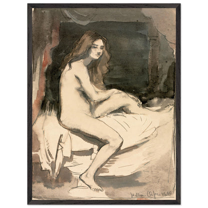 Seated Female Figure – William Orpen Art Print (view 17)