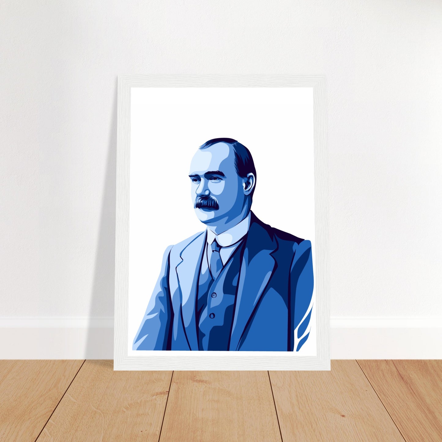 James Connolly gerahmter Kunstdruck