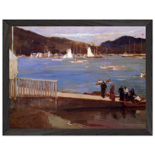 Sailing Boats on the Clyde, Hunter's Quay (1890) – Sir John Lavery Print (view 2)