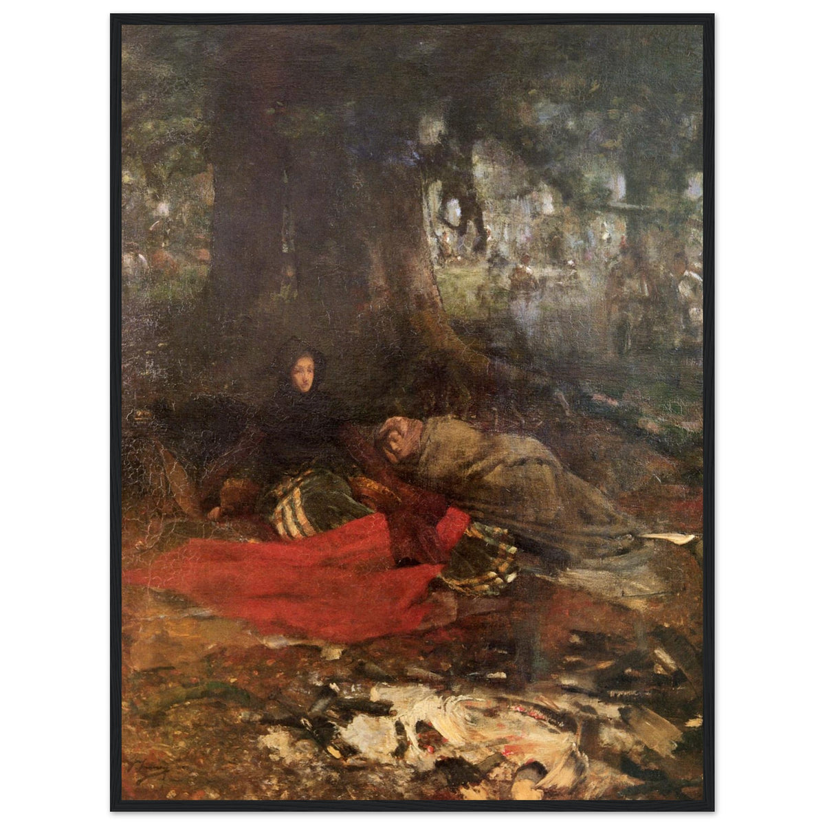 Dawn after the Battle of Langside (1887) – Sir John Lavery (view 5)