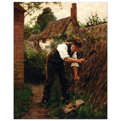 Preparing for Winter by Aloysius O'Kelly Art Print (view 9)