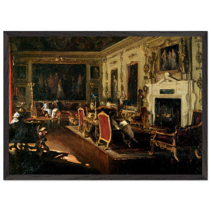 The Van Dyck Room, Wilton (1920) – Sir John Lavery (view 5)