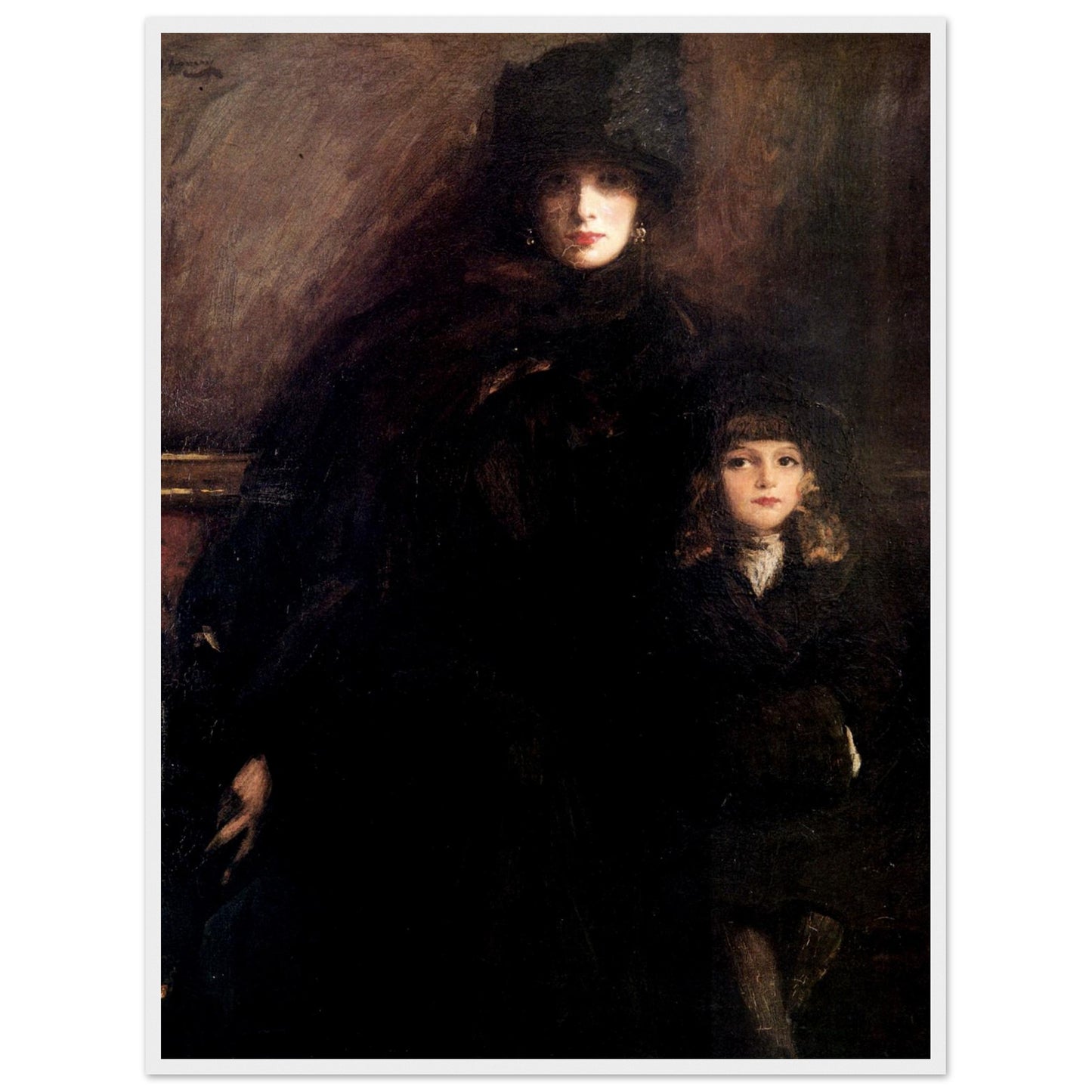 Mrs Lavery and Alice (c.1910) – Sir John Lavery (view 6)