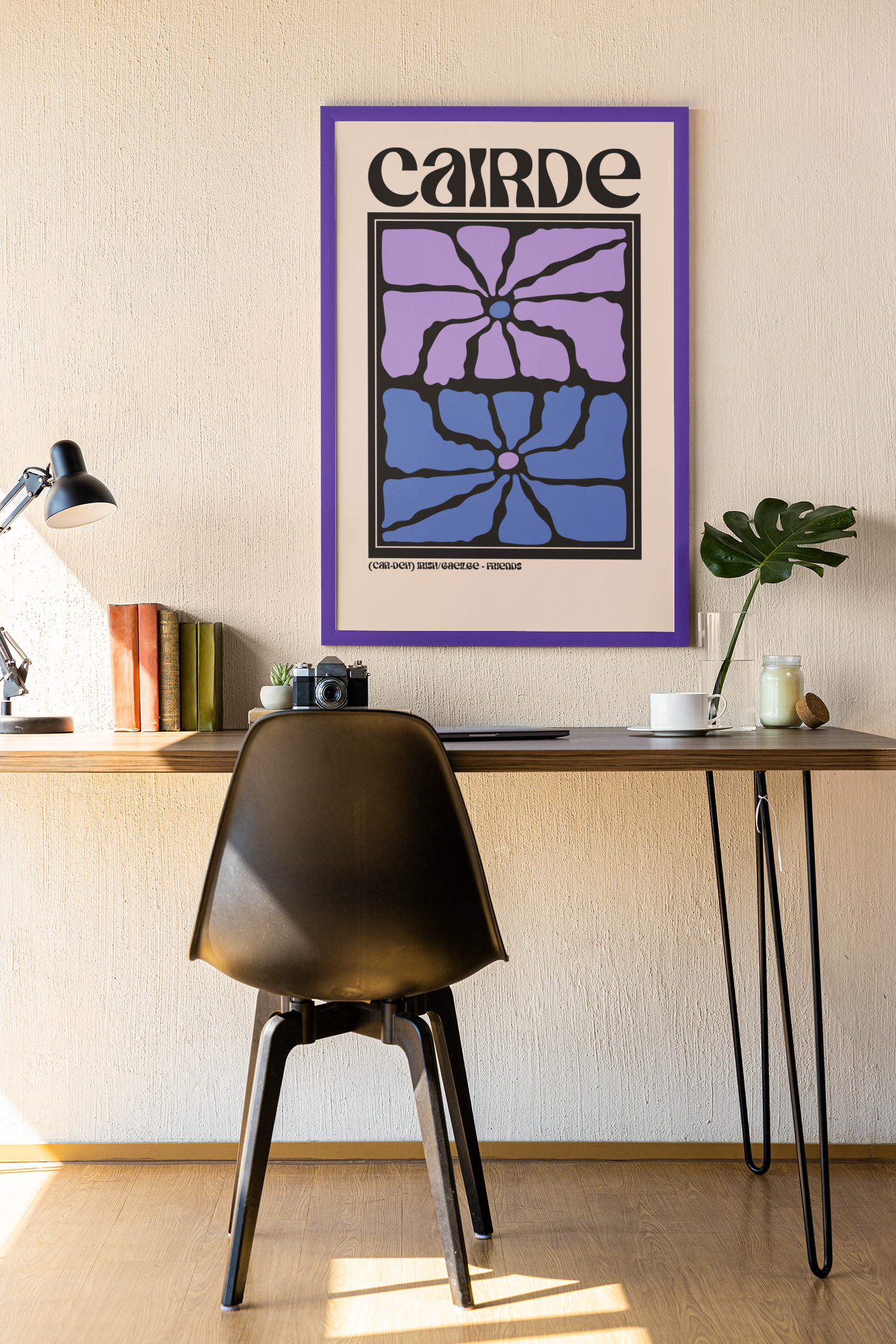 Cairde - Freunde Kunstdruck
