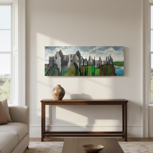 Dunluce Castle – Ó Maoláin | Irish Art Print — art print