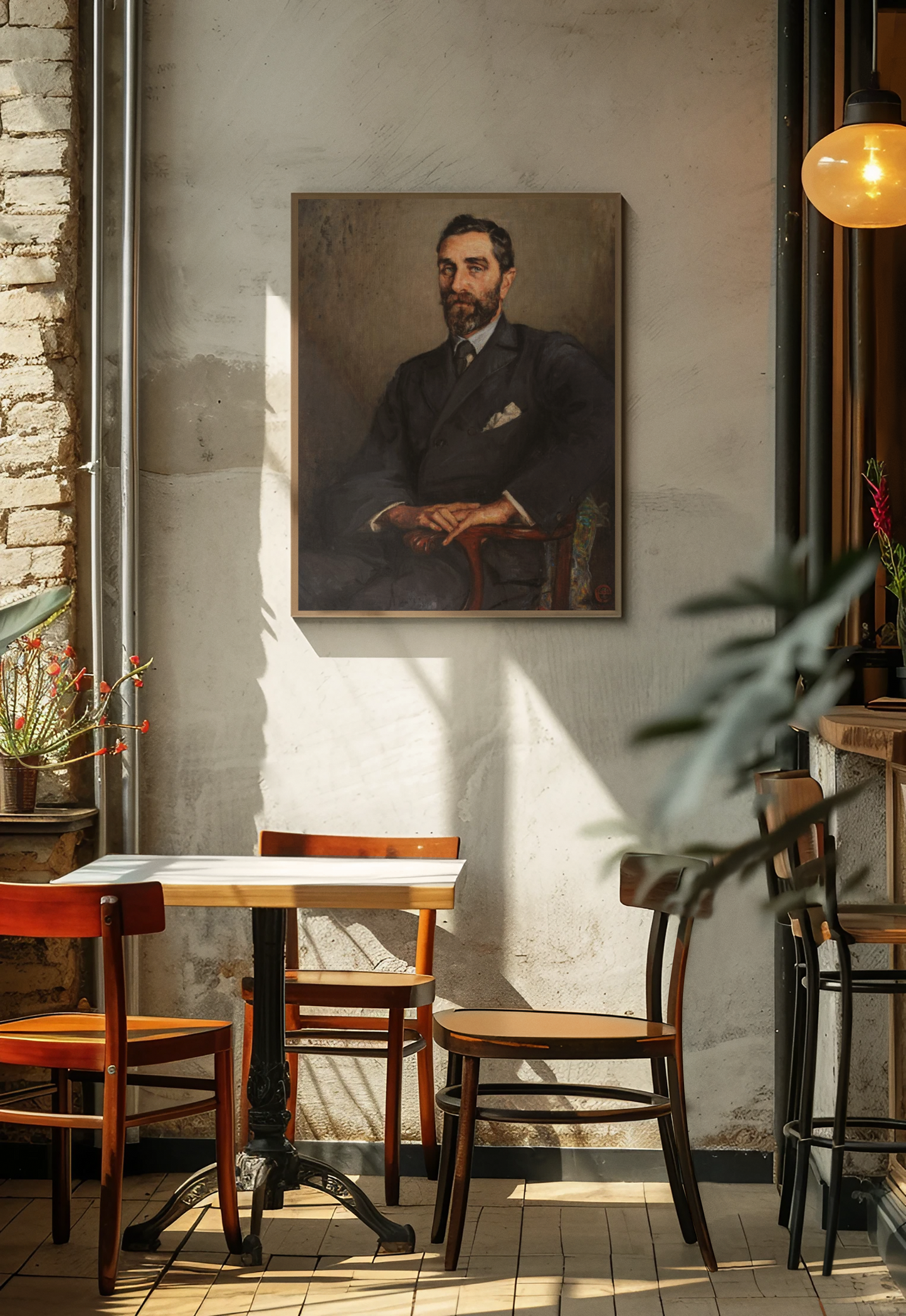 Roger Casement von der irischen Künstlerin Sarah Henrietta Purser Kunstdruck