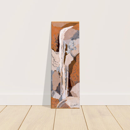 Powerscourt-Wasserfall der irischen Künstlerin Mainie Jellett Leinwanddruck