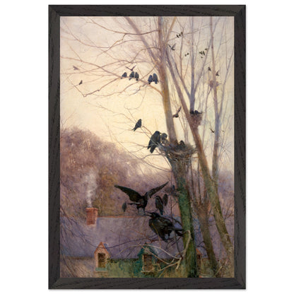 Shades of Evening by Irish Artist Mildred Anne Butler Art Print 30x45 cm / 12x18″ / Framed Art Print / Black frame