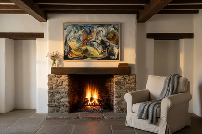 Achill Horses by Mainie Jellett – Collector’s Edition Irish Art Print