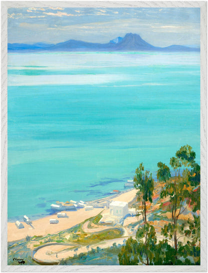 The Bay of Tunis, Morning (1919) – Sir John Lavery Art Print