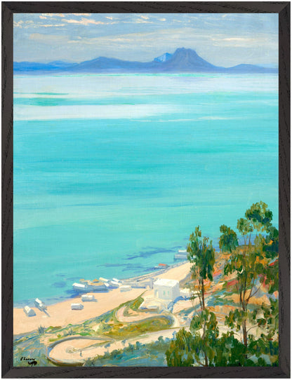 The Bay of Tunis, Morning (1919) – Sir John Lavery Art Print