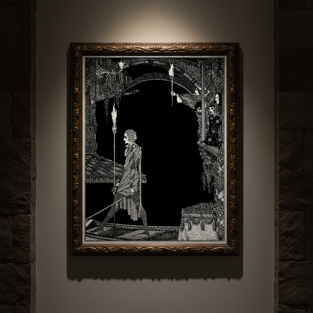 Myself No Power (1923) – Harry Clarke | Poe's William Wilson