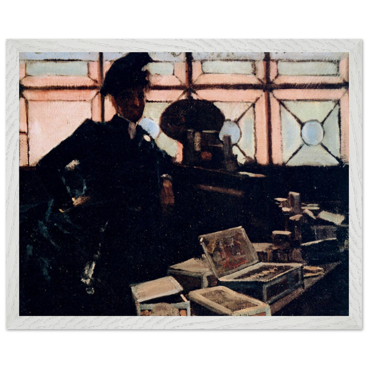 The Cigar Seller at the Glasgow International Exhibition (1888) – Sir John Lavery Print (view 3)
