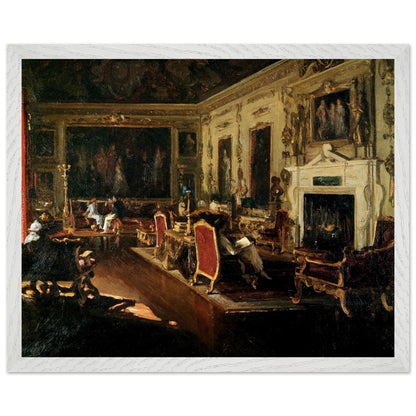 The Van Dyck Room, Wilton (1920) – Sir John Lavery (view 3)