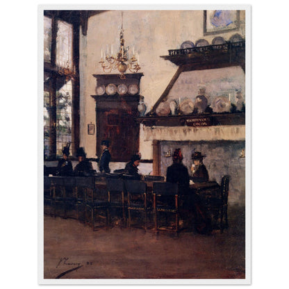 The Dutch Cocoa House, Glasgow International Exhibition (1888) – Sir John Lavery Print (view 9)