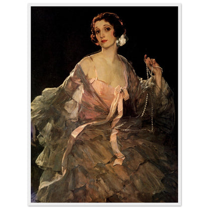 Hazel in Rose and Grey (c.1920) – Sir John Lavery (view 6)