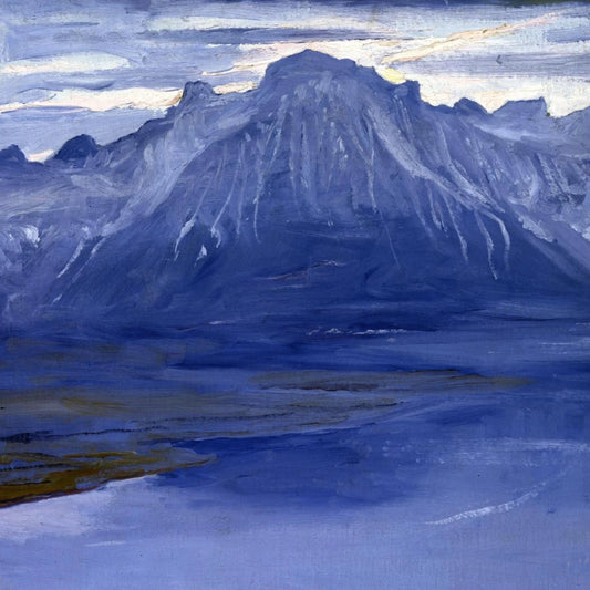 Twilight, Lake Geneva by Irish Artist John Lavery Art Print