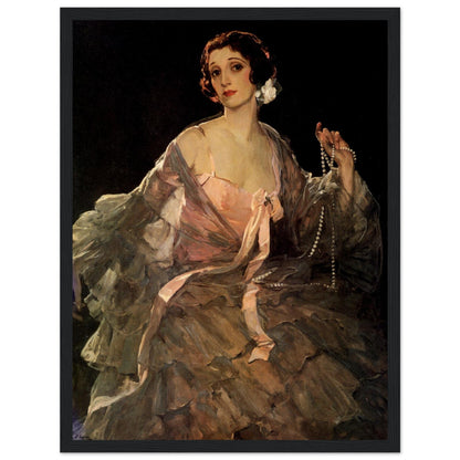 Hazel in Rose and Grey (c.1920) – Sir John Lavery